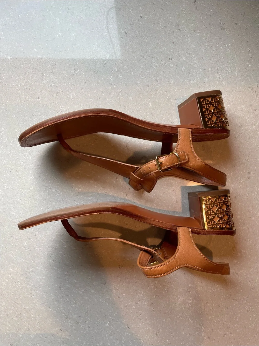 Tory Burch Audra Sandals | Vintage Vachetta